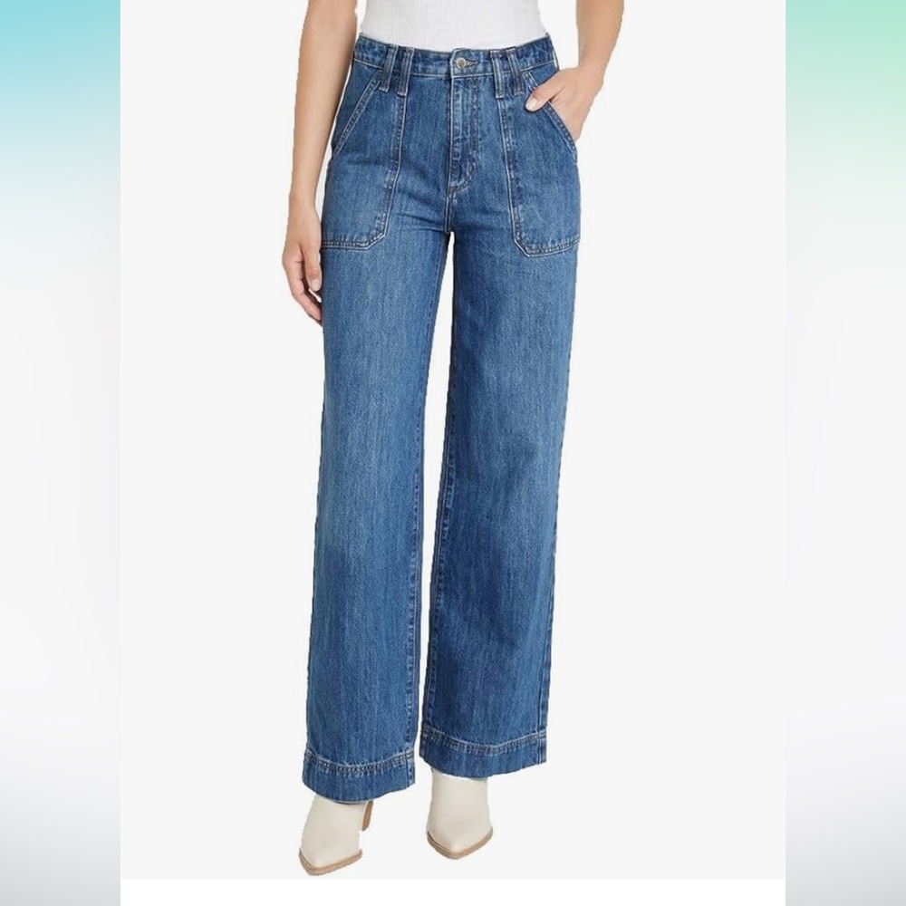 Universal Thread High Rise Wide Leg Jeans Size 10 - Picture 2 of 9